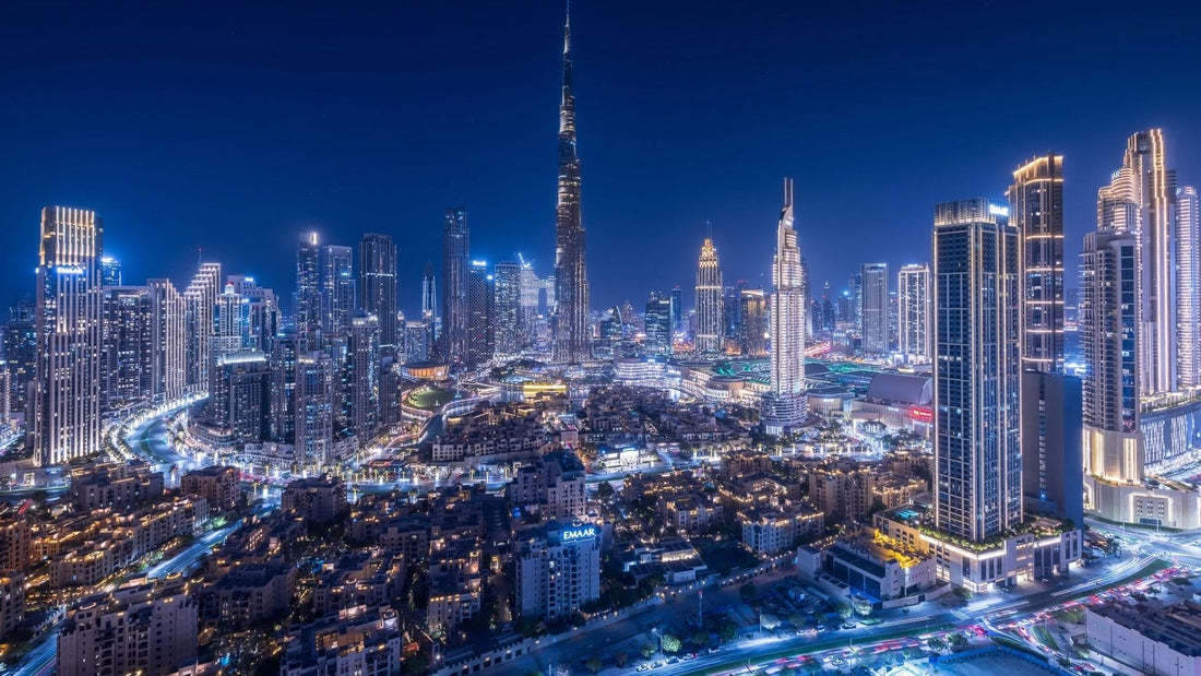 Chuva de mísseis do Irã são filmados no céu de Dubai